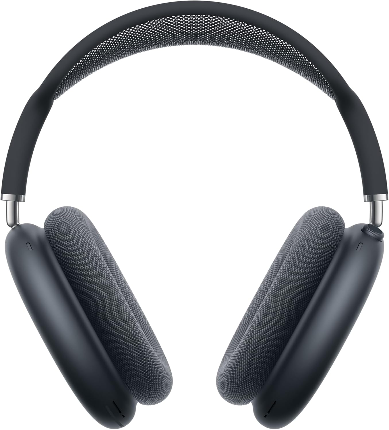 Apple AirPods Max Cuffie wireless over-ear, Cancellazione attiva del rumore di livello pro, Modalità Trasparenza, Audio spaziale personalizzato, Ricarica USB-C, Cuffie Bluetooth per iPhone, Mezzanotte