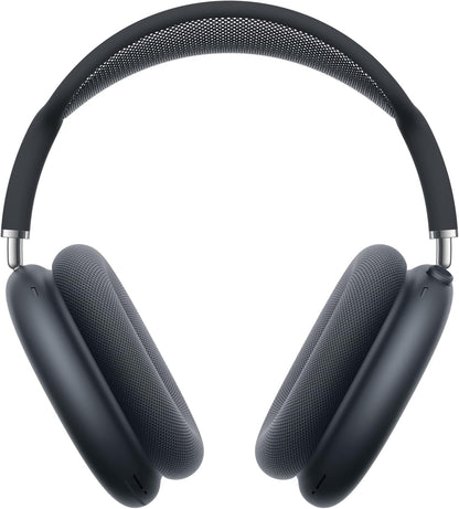 Apple AirPods Max Cuffie wireless over-ear, Cancellazione attiva del rumore di livello pro, Modalità Trasparenza, Audio spaziale personalizzato, Ricarica USB-C, Cuffie Bluetooth per iPhone, Mezzanotte